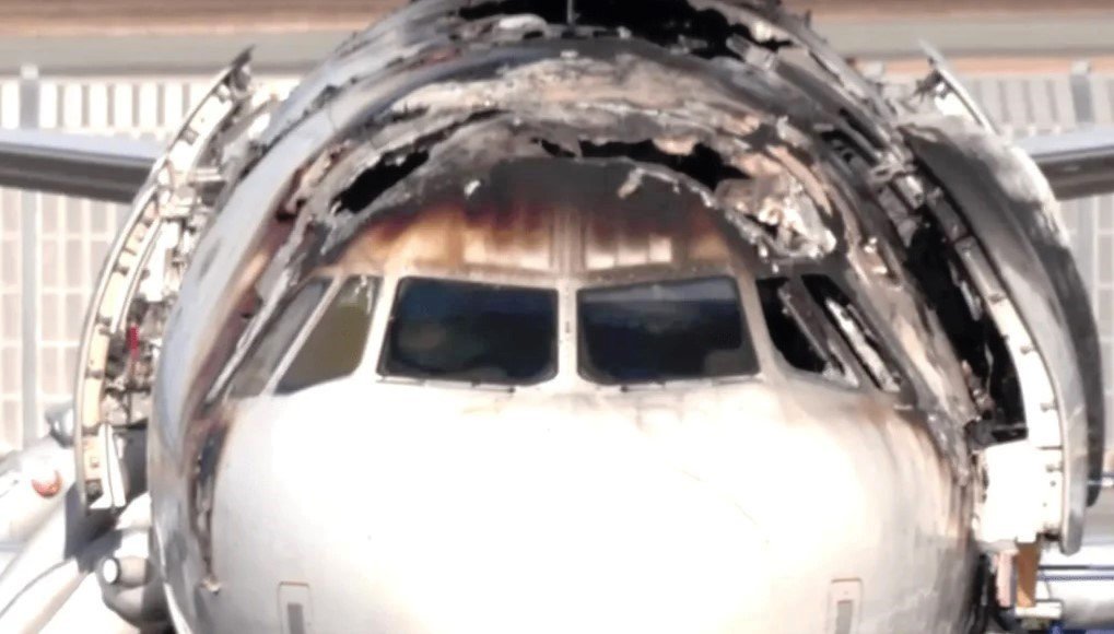 Incendio-no-Airbus-A321-da-Air-Busan_Imagem-Internet