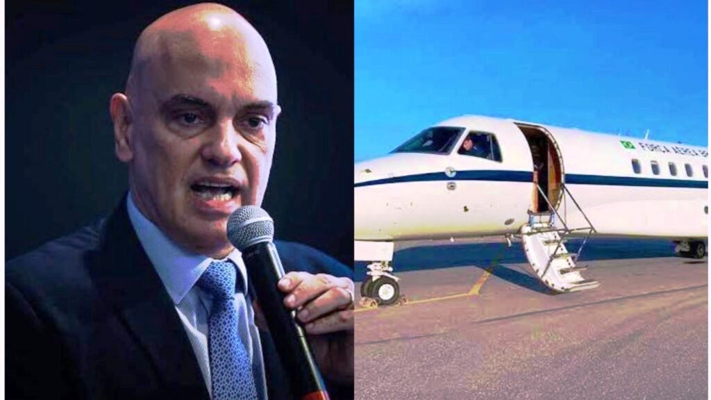 Aviao-da-FAB-sendo-utilizado-para-atividade-particular-de-lazer-