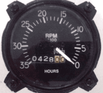 Relógio Marcador de Horimetro e RPM
