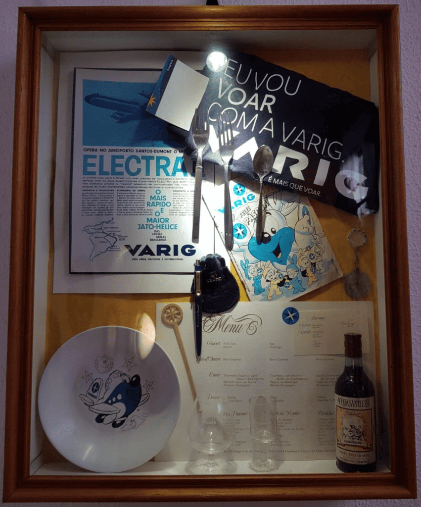 Quadros Decorativos com Peças Aeronáutica