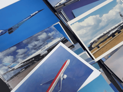 Cartões Postais de Aviões Diversos