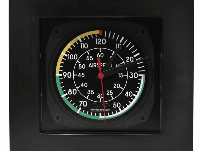 Relógio de Mesa com Mostrador similar Instrumentos de Avião