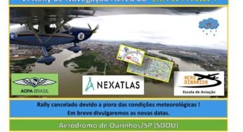 CANCELADO – 14 JUL 2024 – 6º Rally de Navegação Aérea e Pouso de Precisão do Bora Avuá em Ourinhos-SP