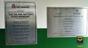 Veterano da AVFAB Associação dos Veteranos da Força Aérea Brasileira é Homenageado