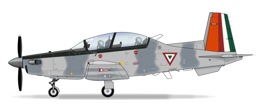 T-6C-da-Forca-Aerea-do-Mexico
