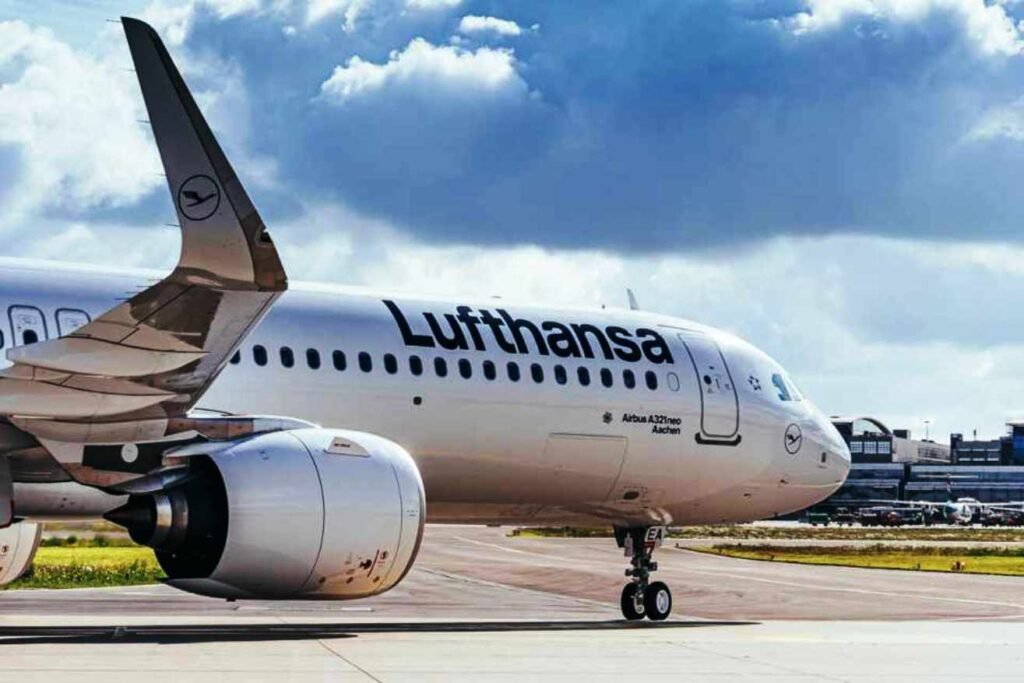 Aviao-A-321-Da-Lufthansa