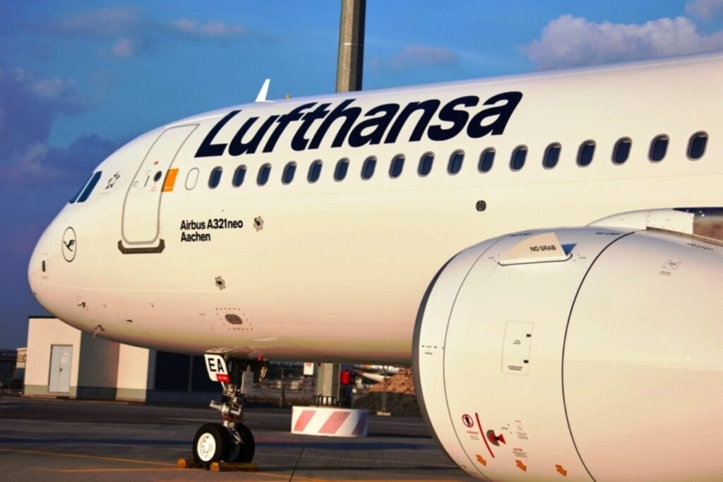 Aviao-A-321-Da-Lufthansa