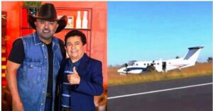 Aviao-sai-da-Pista-com-os-cantores-Rio-Negro-e-Solimoes