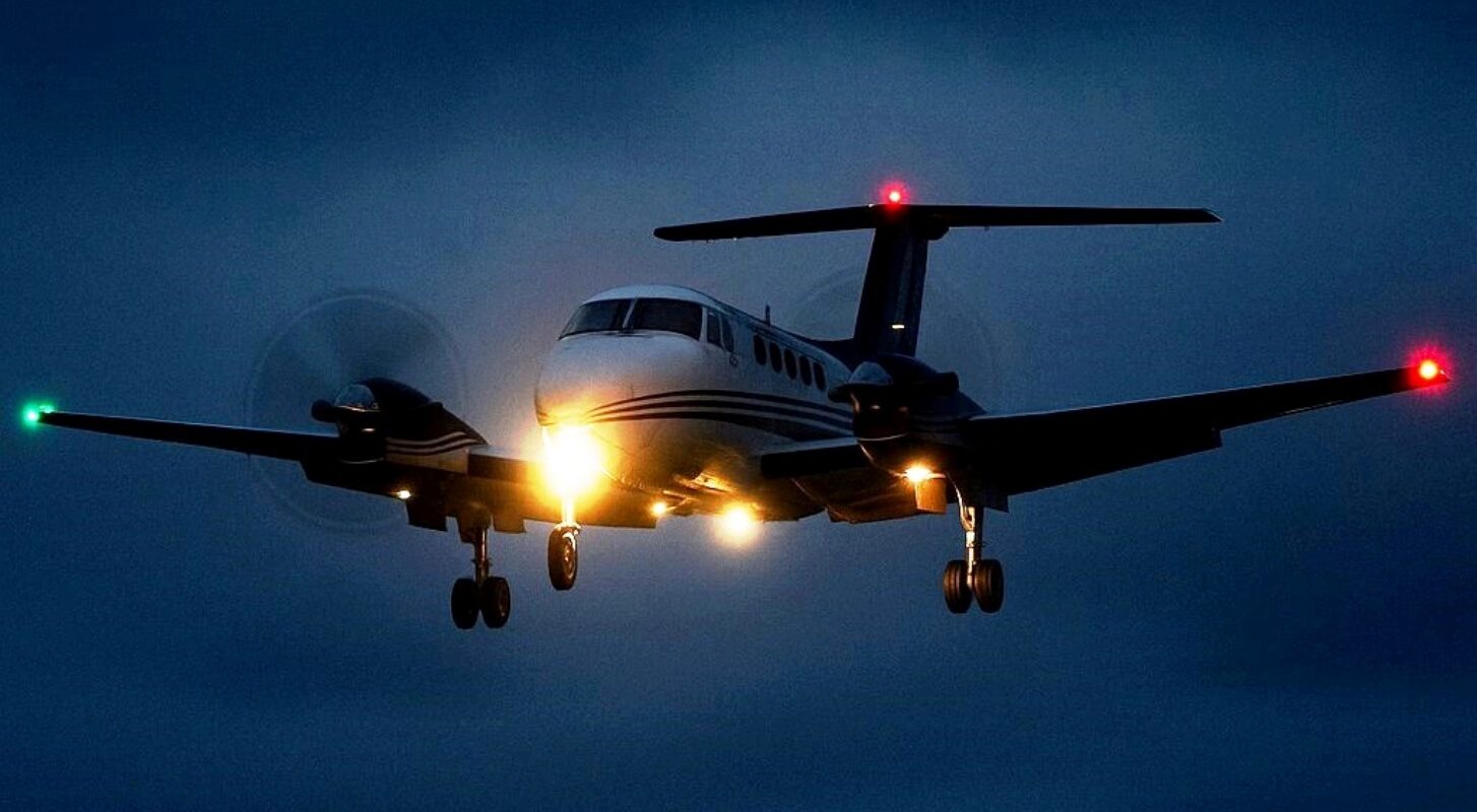 King-Air-Susto-a-Bordo