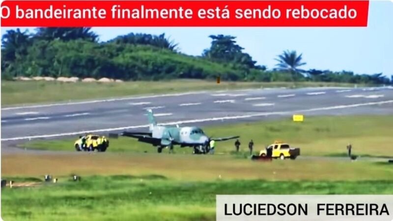 Aviao-C-95-da-FAB-tem-estouro-de-pneu-no-Aeroporto-de-Salvador