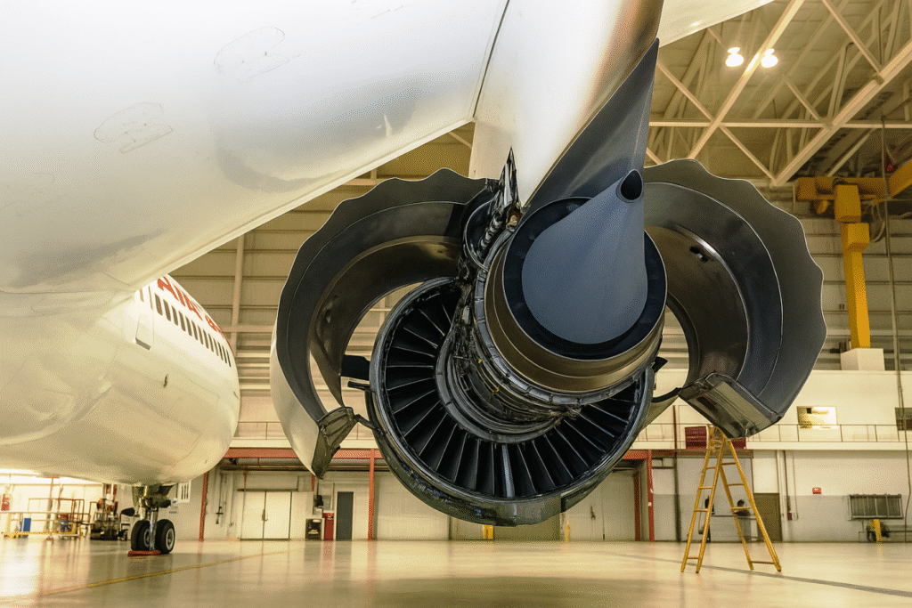 Manutenções preventivas obrigatórias nos Aviões B-787 na India.