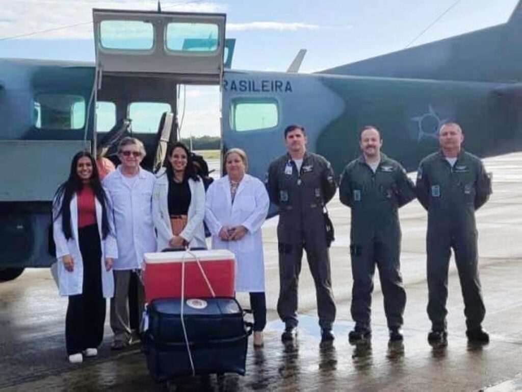 2o ETA realiza transporte de orgãos na regão norte