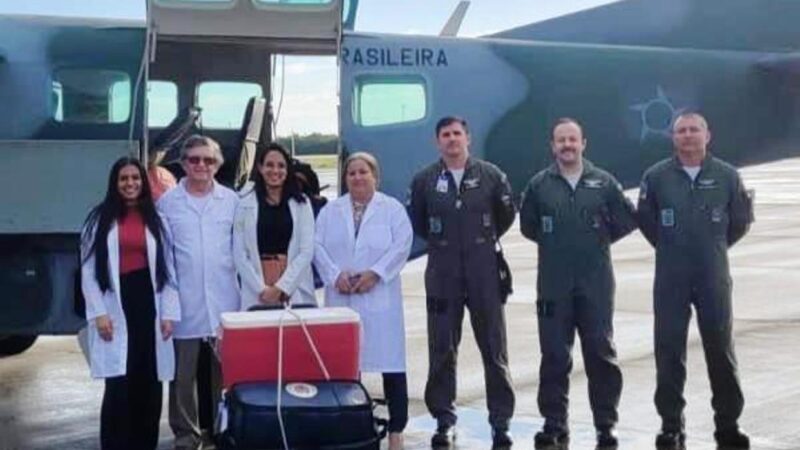 2o ETA realiza transporte de orgãos na regão norte