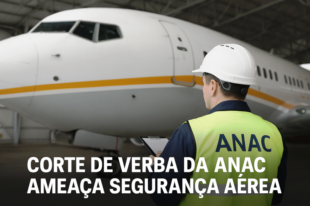 ANAC tem corte de verba que pode afetuar sua atuação no setor aeronáutico