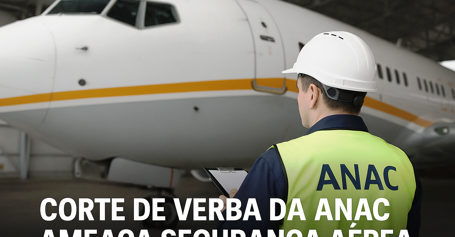 ANAC tem corte de verba que pode afetuar sua atuação no setor aeronáutico
