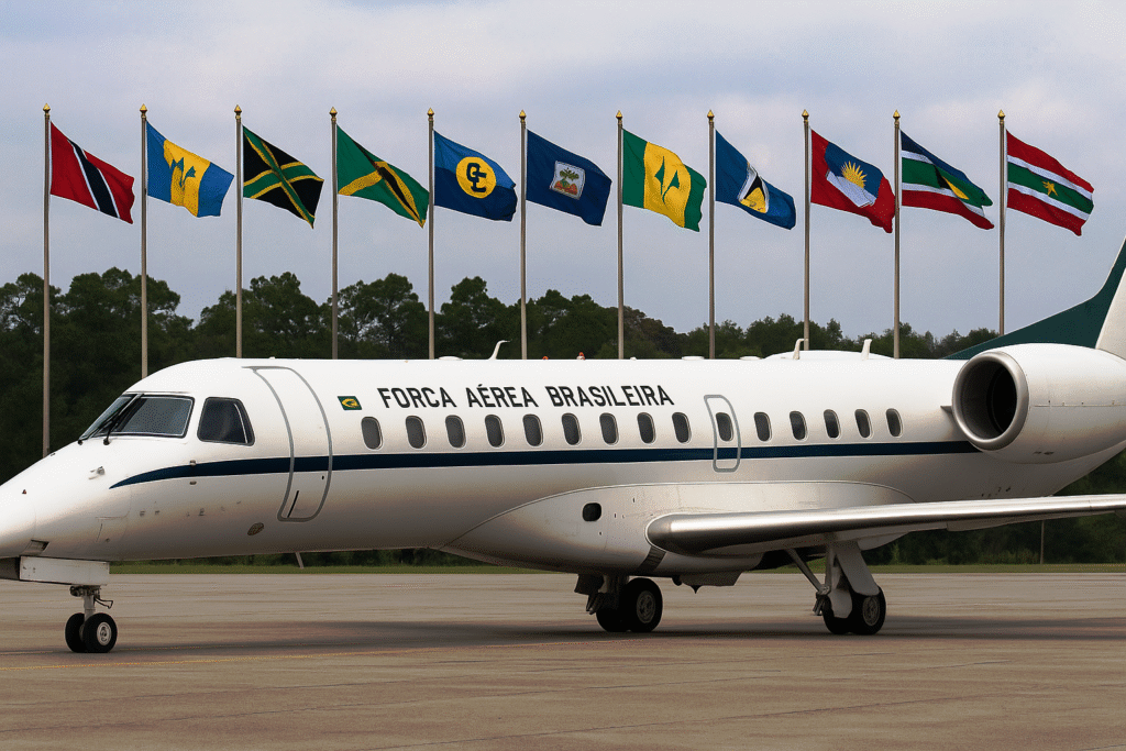 Avião da FAB busca delegação no Caribe_Imagem Ilustrativa