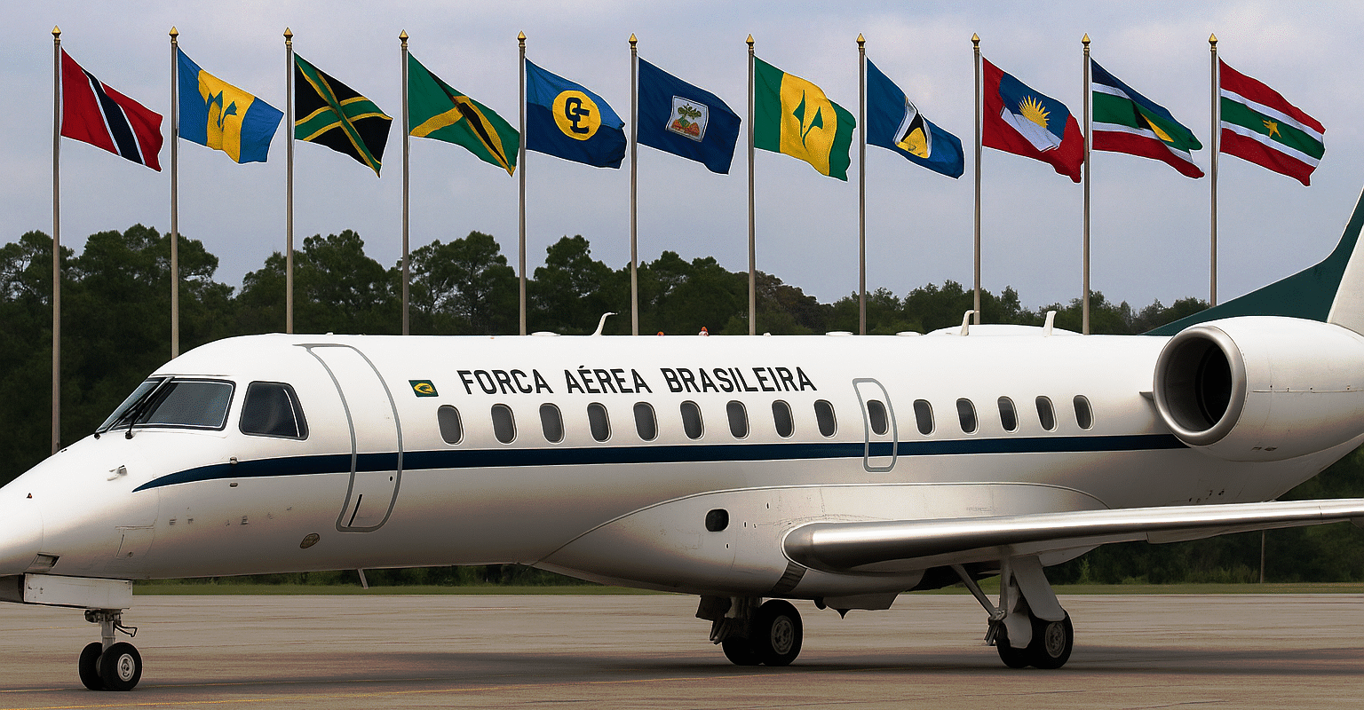 Avião da FAB busca delegação no Caribe_Imagem Ilustrativa