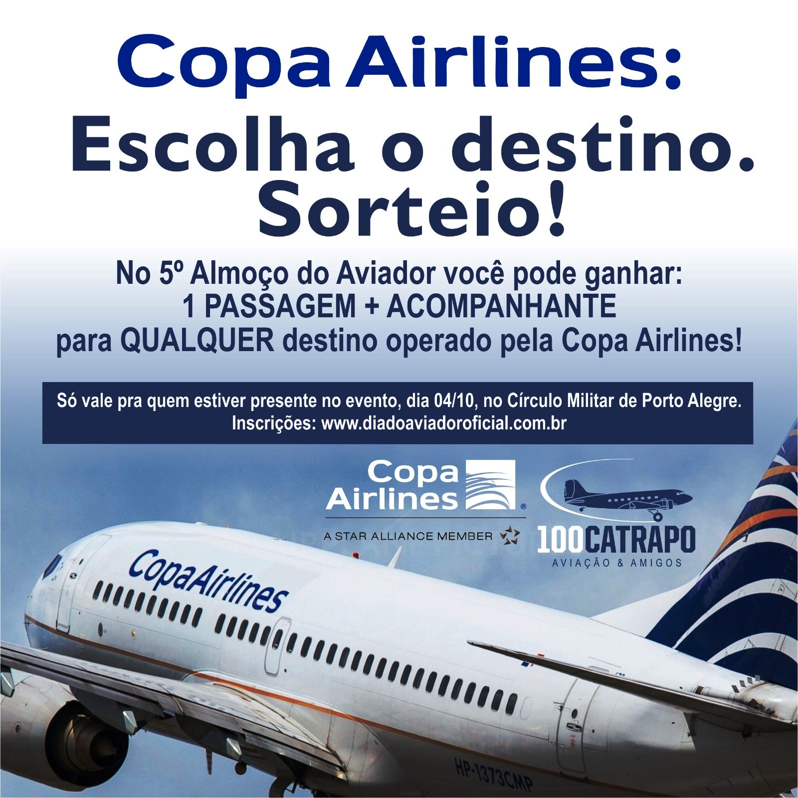 5o Almoço do Aviador em Porto Alegre_Imagem Divulgação