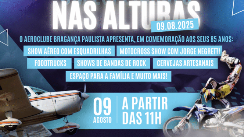 Aniversário de 85 anos do Aeroclube de Bragança Paulista-Imagem Divulgação