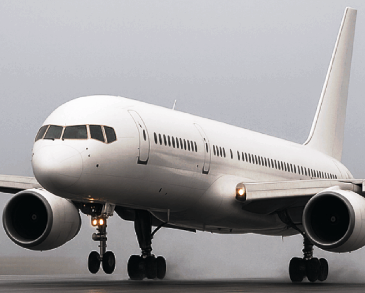 Avão 757-200 da USAF sem identificação conhecido como Avião da Cia
