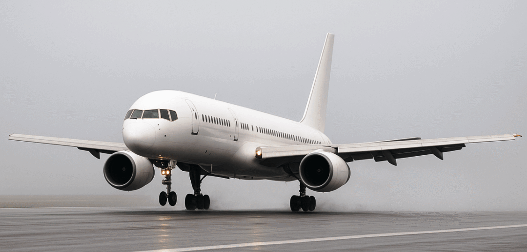 Avão 757-200 da USAF sem identificação conhecido como Avião da Cia