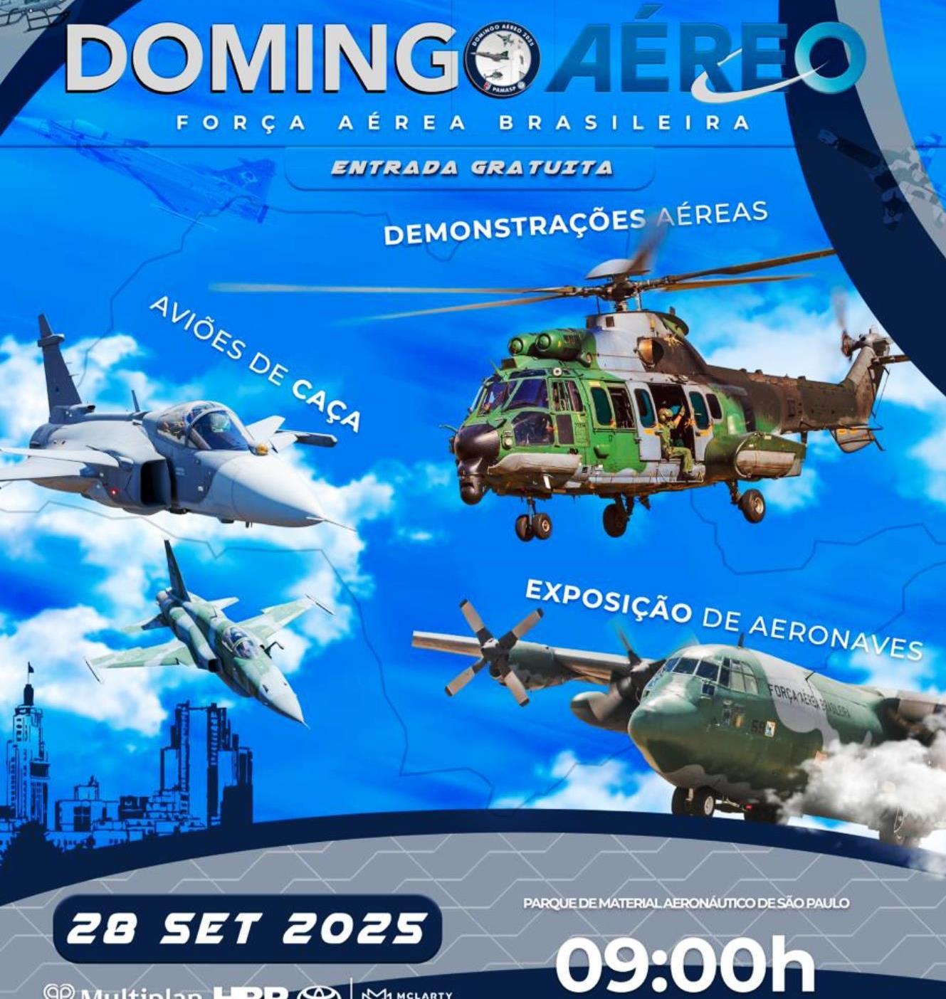 O que esperar do Domingo Aéreo no PAMA SP 2025