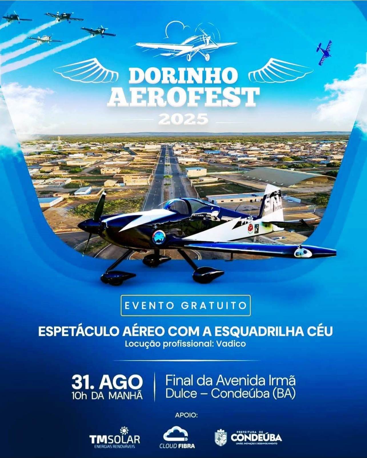 Dorinho AeroFest 2025_Condeúba-BA