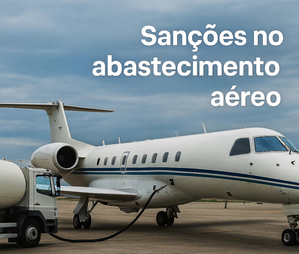 Empresa de Abastecimento pode sofrer sanções por abastecer aeronave com sancionado pelo EUA