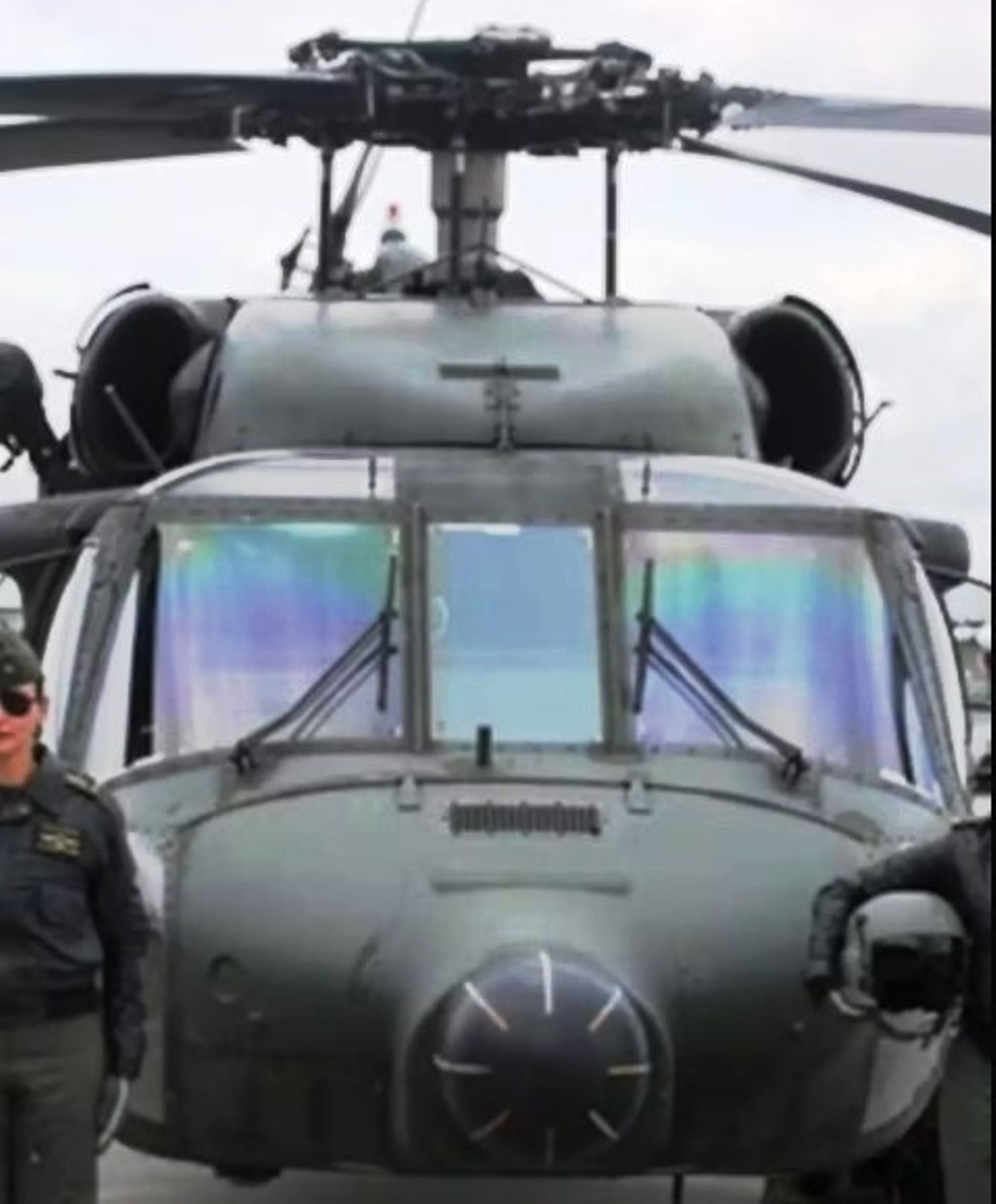 FARC abate helicóptero Black Hawk da Polícia Nacional da Colombia