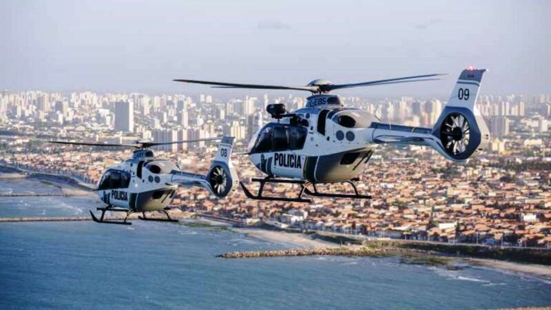 Helicópteros do CIOPAER em Fortaleza-CE_Foto Divulgação