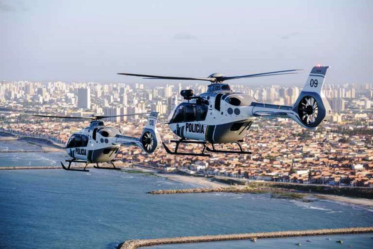 Helicópteros do CIOPAER em Fortaleza-CE_Foto Divulgação