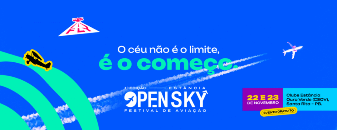 OPEN SKY 2025 Festival de Aviação Estancia Santa Rita-PB