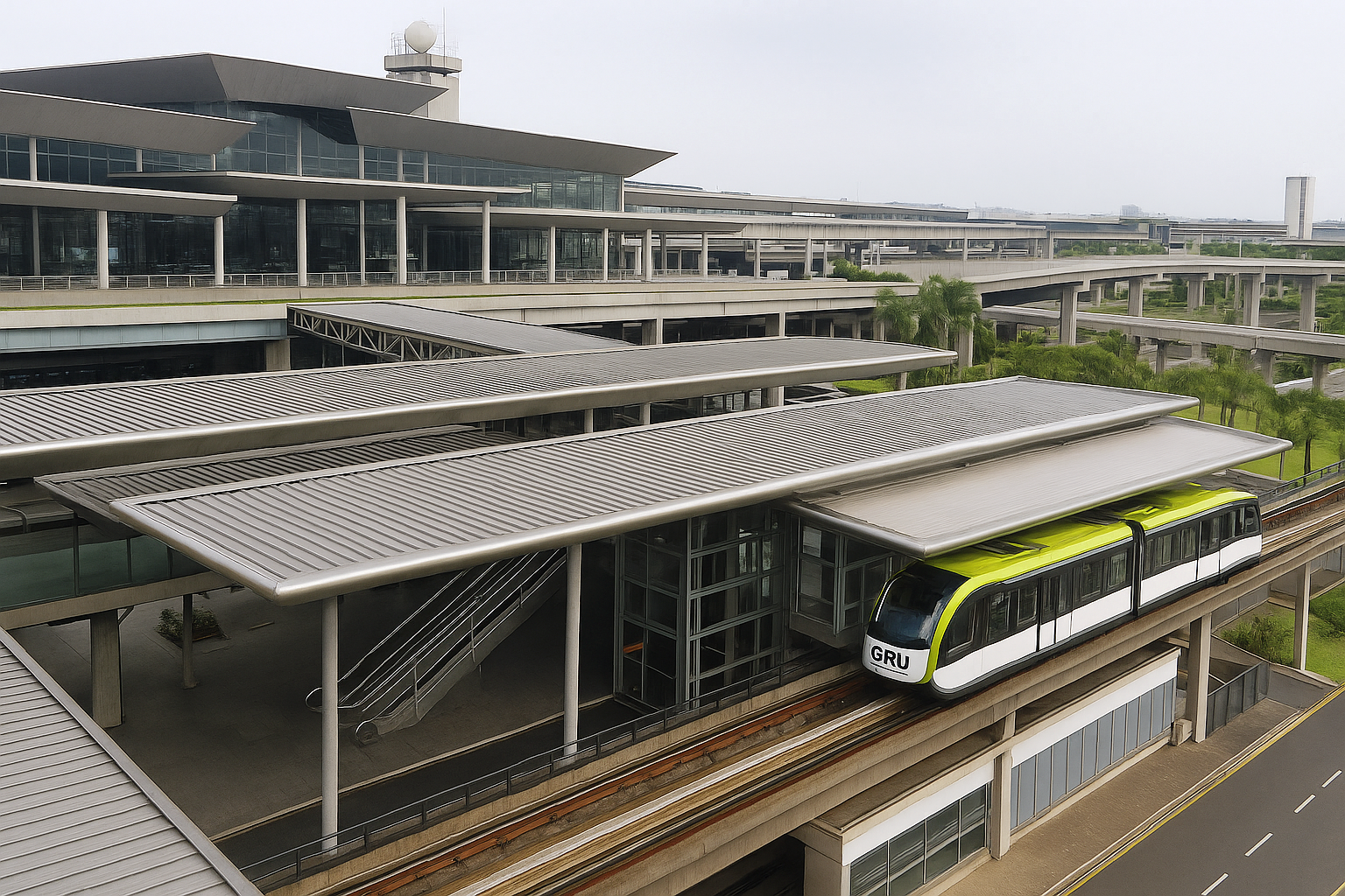 People Mover no Aeroporto de Guarulhos_Imagem Ilustrativa