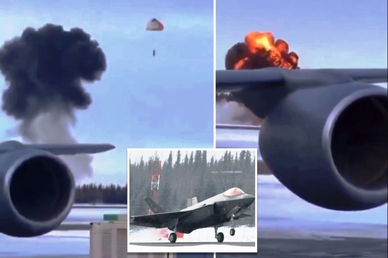Queda do F-35 em Fairbanks foi por causa de gelo no sistema hidráulico