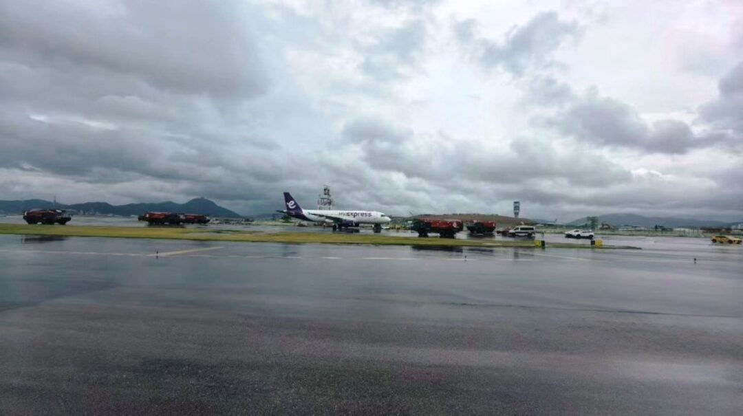 Avião Airbus A-320 da HK Express sofre incidente ou pousar em Hong Kong