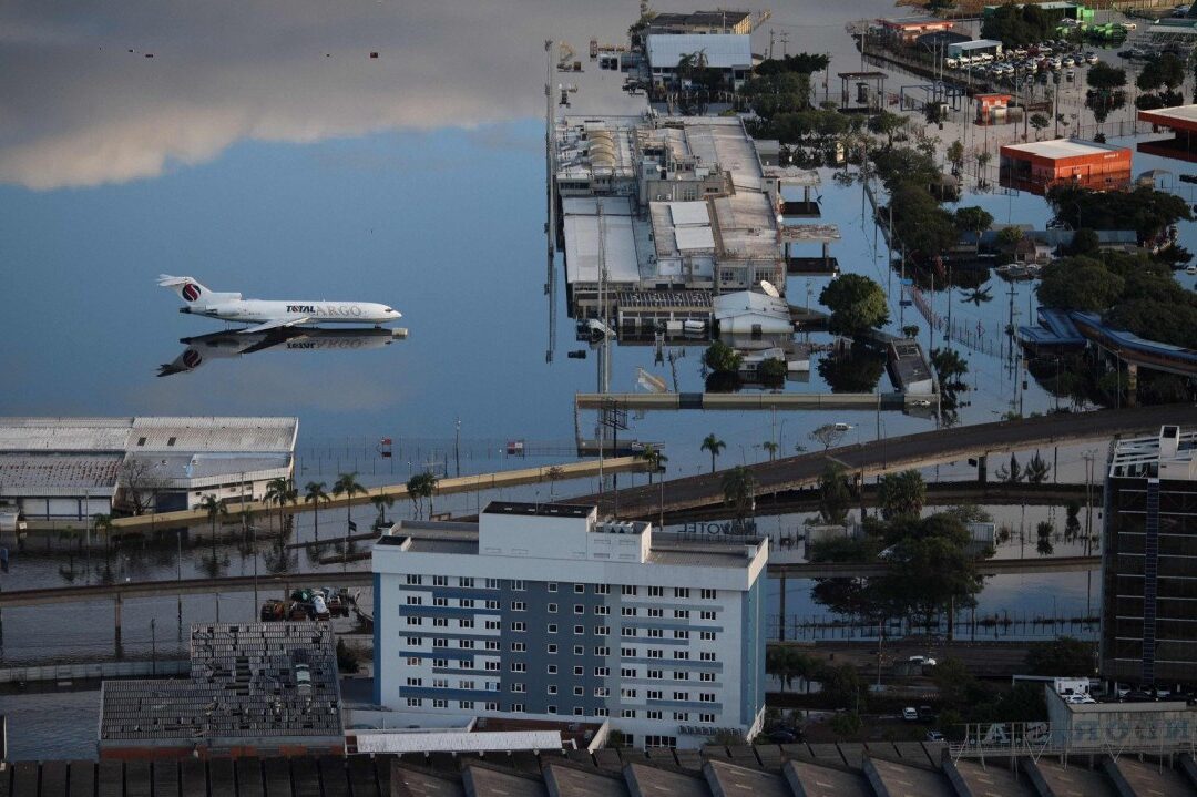 Boeing 727 das enchentes do RS será levado para museu em Panambi–RS