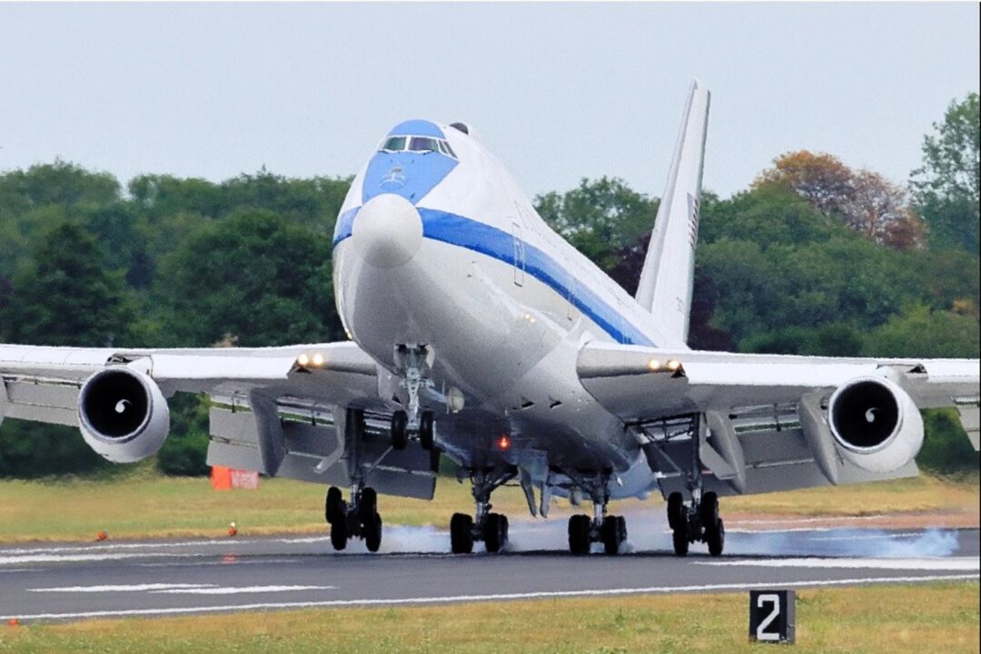 Boeing 747 8i o Avião do Juizo Final