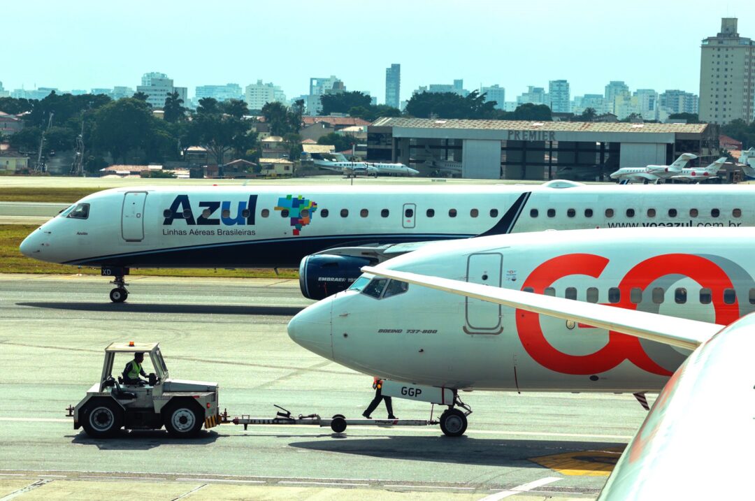 CADE investiga code share entre GOL e AZUL