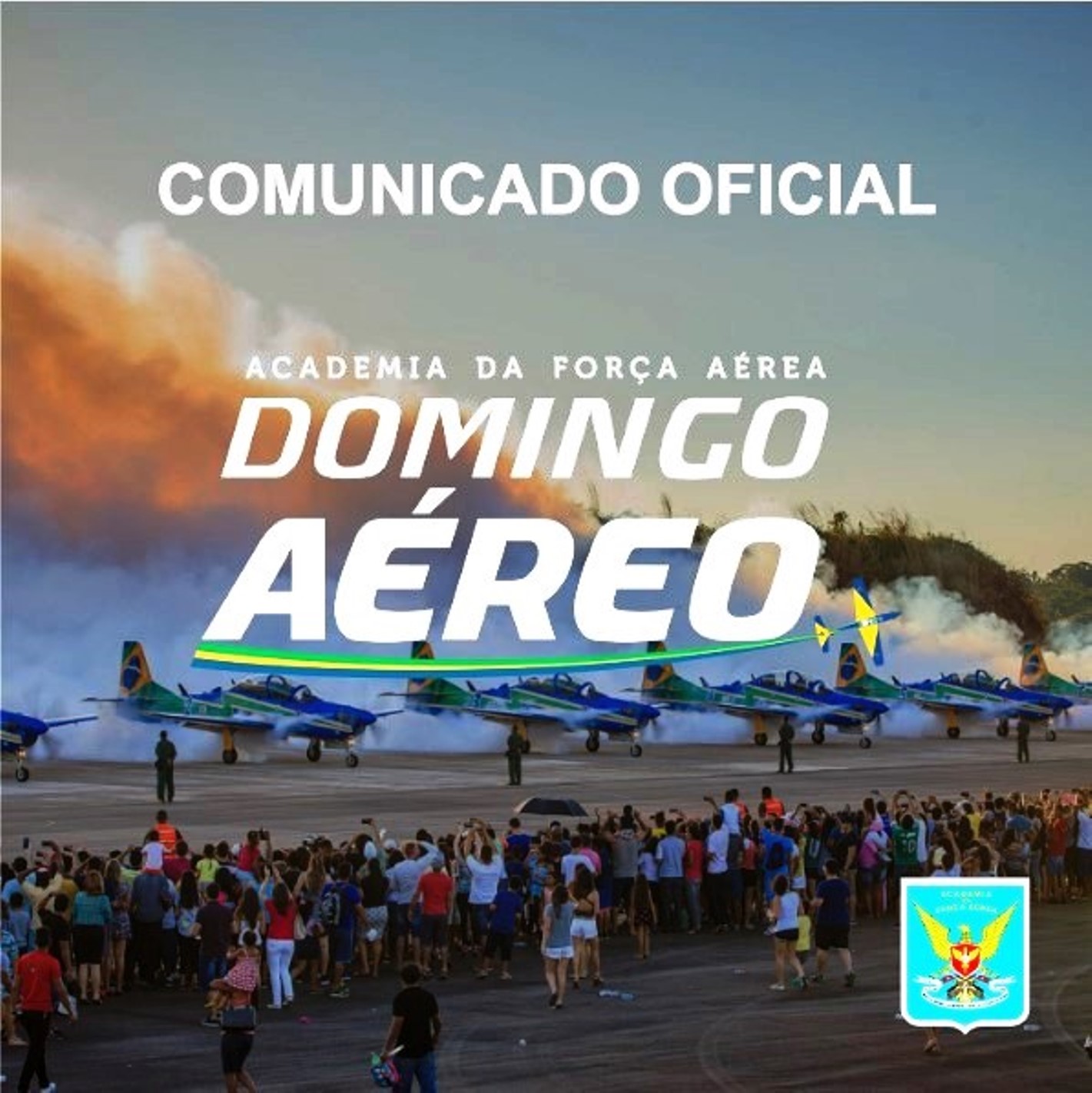 Comunicado Oficial sobre o adiamento do Domingo Aéreo na AFA 2026_Imagem AFA