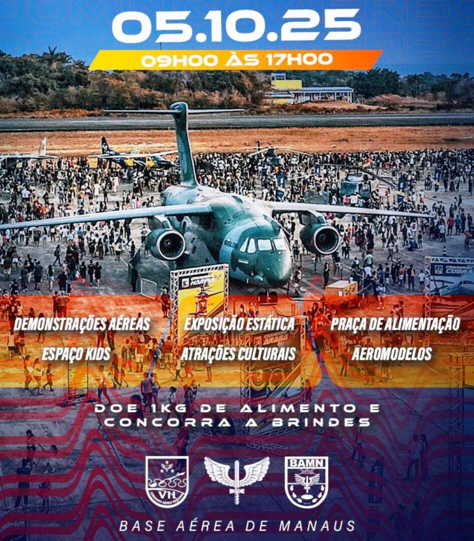 Domingo Aéreo Base Aérea de Manaus-AM_Foto Divulgação