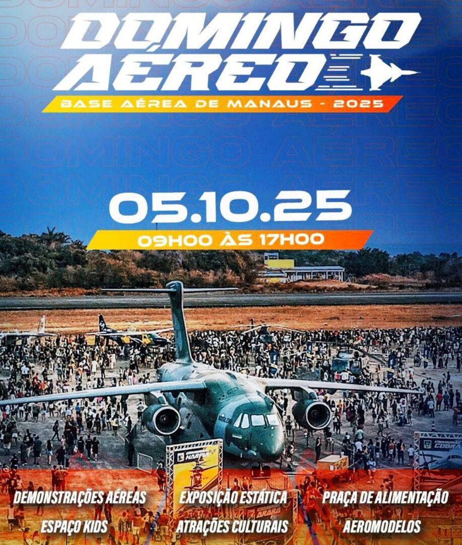 Domingo Aéreo Base Aérea de Manaus-AM_Foto Divulgaçãpo