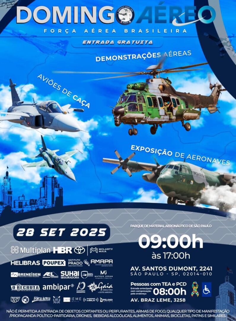 Domingo Aéreo no PAMA SP_Foto Divulgação