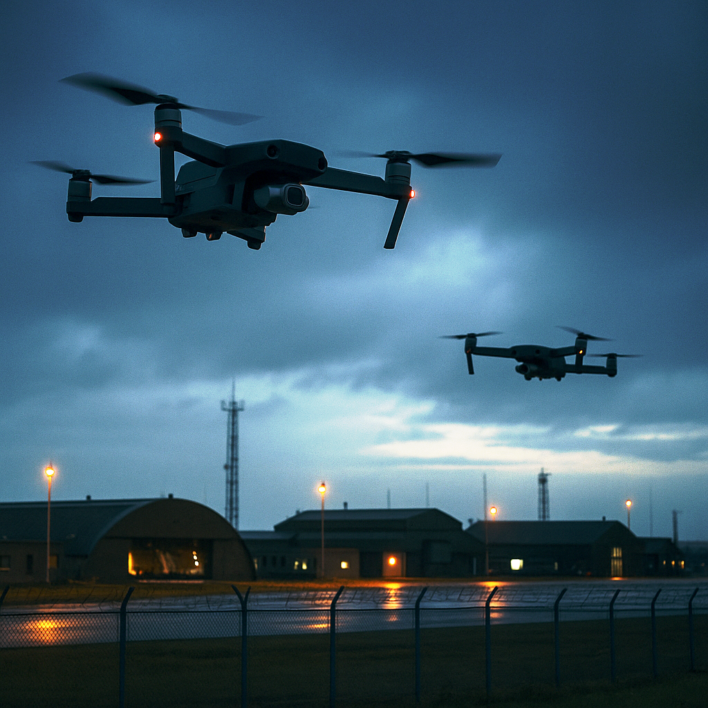 Drones-nao-identificados-sobrevoam-a-Dinamarca-gerando-alerta-na-OTAN_Imagem-Ilustrativa