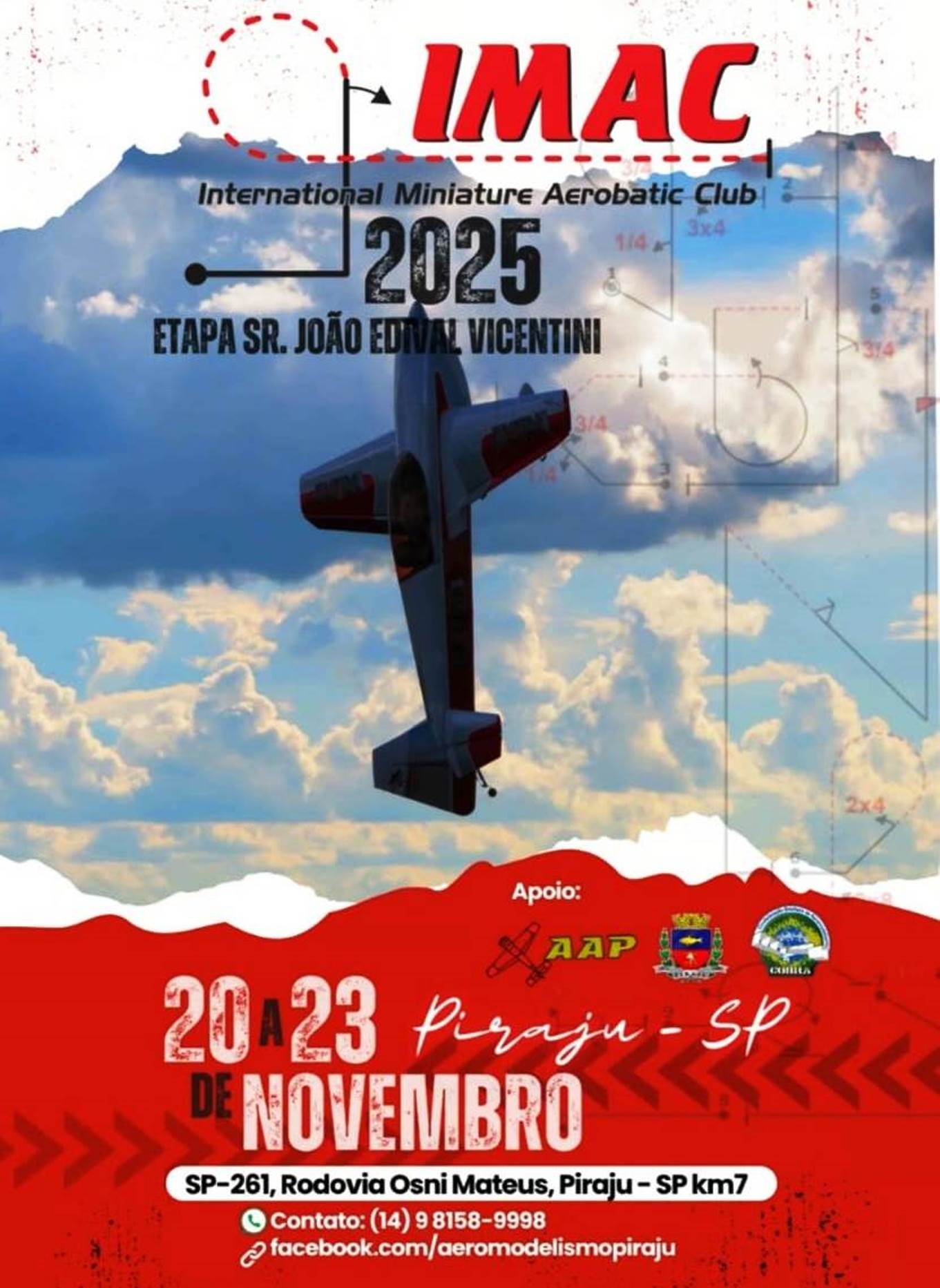 Evento de Aeromodelismo IMAC Piraju 2025
