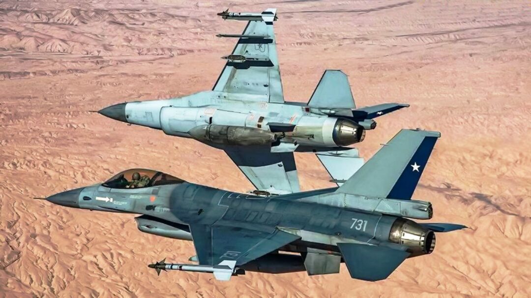 Falcon F-16 da Força Aérea do Chile_Imagem FAChile