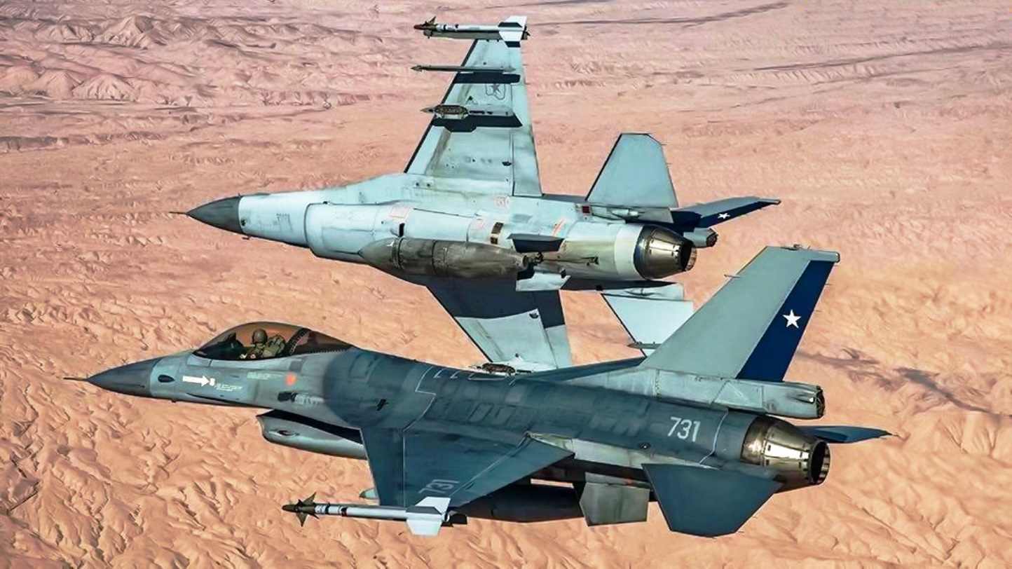 Falcon F-16 da Força Aérea do Chile_Imagem FAChile