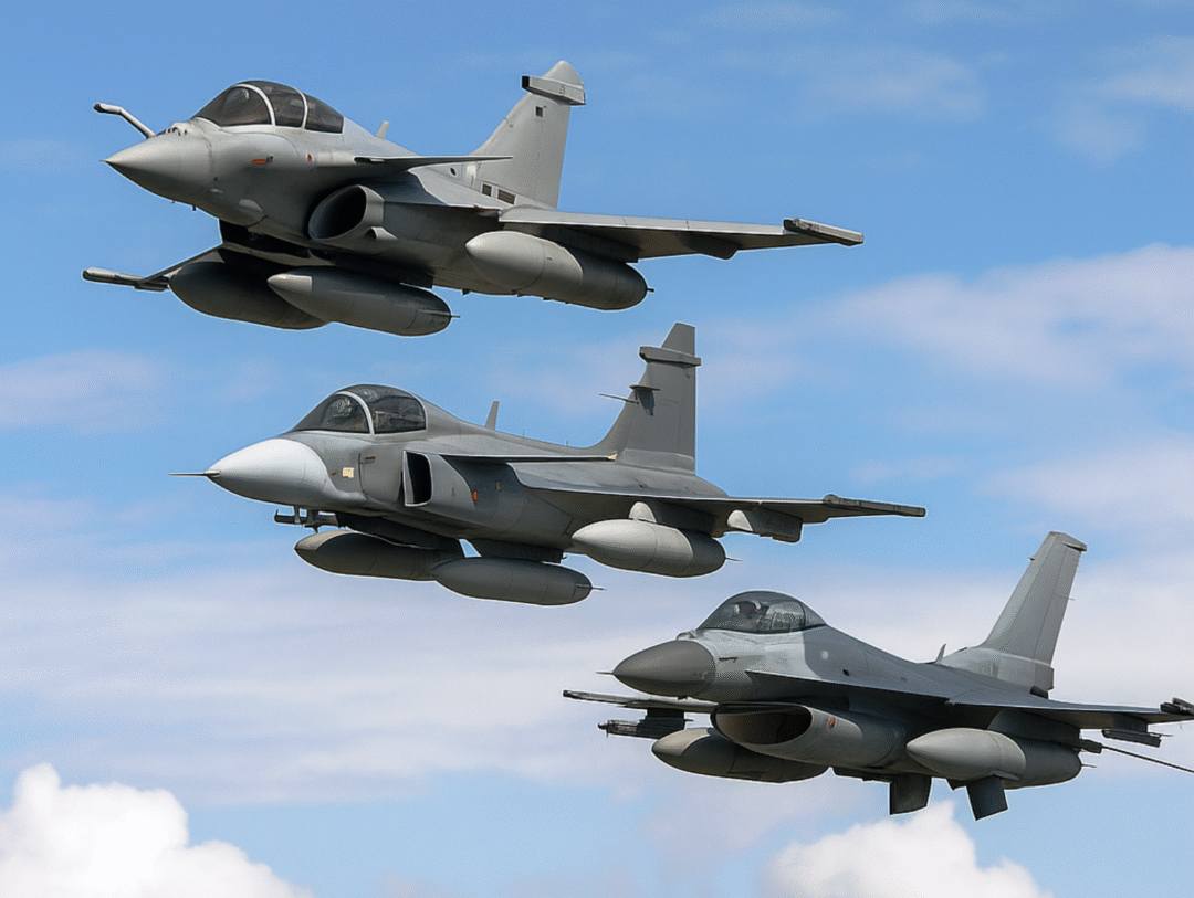 Peru escolhe até outubro seu novo caça. Na dispouta Rafale F-4, Gripen F-39 e Falcon F-16_Imagem ilustrativa