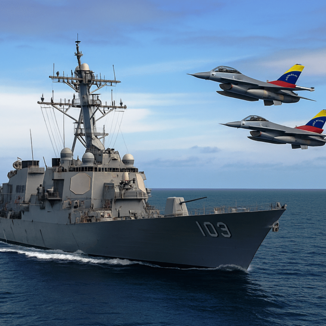 Dois pilotos da Venezuela escapam da morte