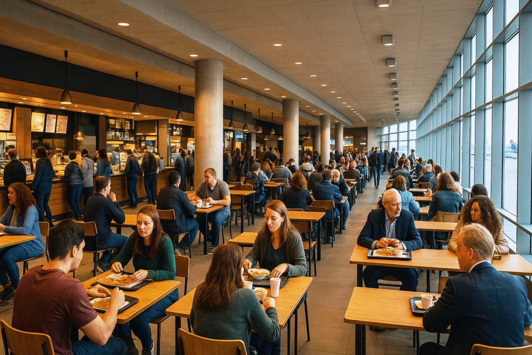 Anac diz que alimentação cara em aeroportos permite tarifas mais baixas_Imagem ilustrativa.