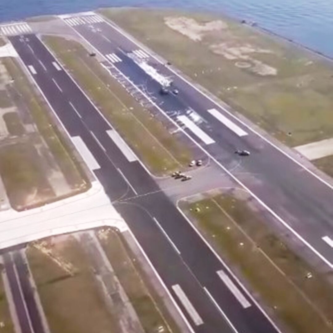 Demora na limpeza da pista do aeroporto Santos Dumont intriga especialistas
